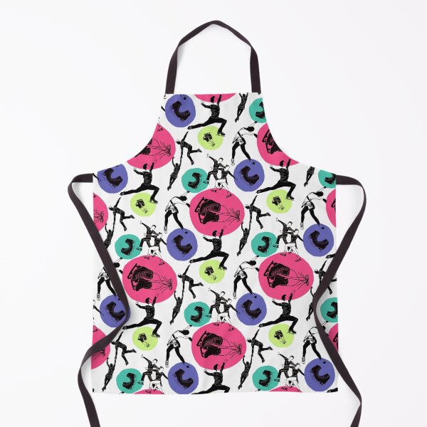 Item preview, Figure Skaters Retro Pop Pattern designed and sold by Purposely Designed.