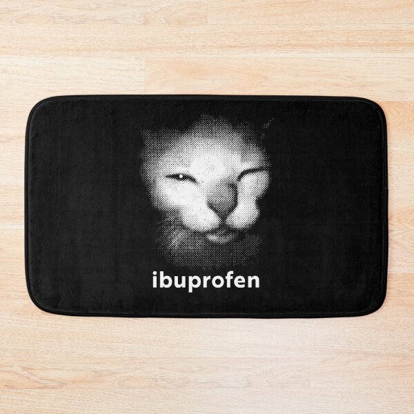 Item preview, Ibuprofen Cat Meme designed and sold by charoen-design.