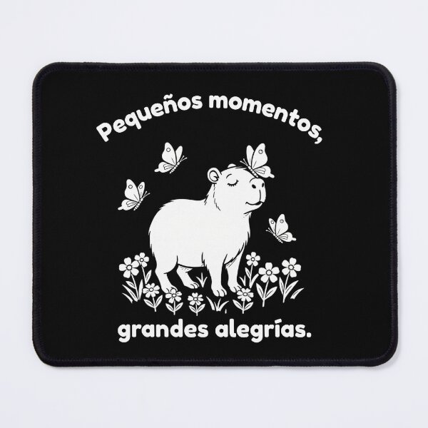 Item preview, Spanish Capibara Grandes alegrías – Cute Minimalist Design designed and sold by PAPIRO SIGLO XXI.