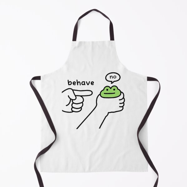 Item preview, Behave No Dishonest Frog Funny Meme designed and sold by charoen-design.