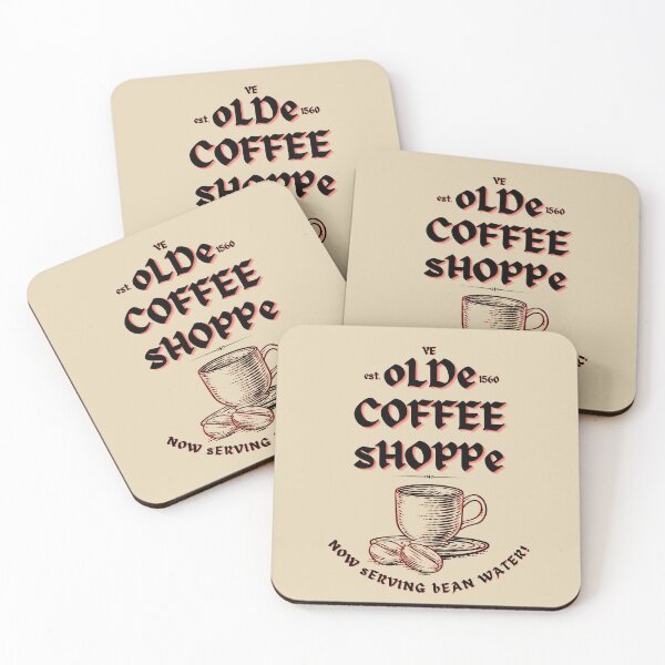 Item preview, Ye Olde Coffee Shoppe Renaissance designed and sold by coodoosandco.