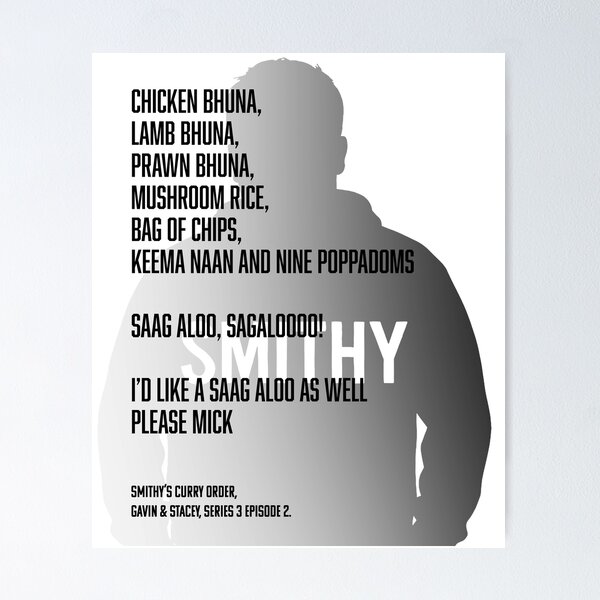 Item preview, The Ultimate Curry Order – Smithy Style!  designed and sold by THAT'S WHAT TEE SAID.