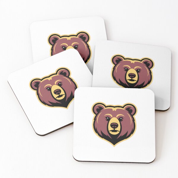 Item preview, Minimalist Bear Head Outline designed and sold by NiftyWrx.