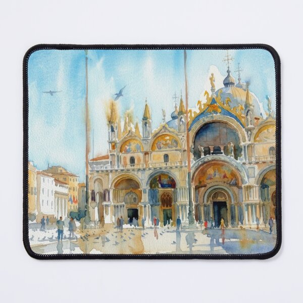 Item preview, Venice San Marco Watercolor designed and sold by caracatita75.