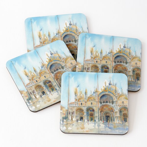 Item preview, Venice San Marco Watercolor designed and sold by caracatita75.