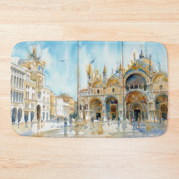 Item preview, Venice San Marco Watercolor designed and sold by caracatita75.
