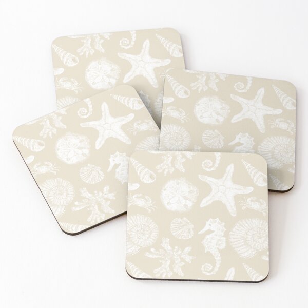 Item preview, Vintage White Washed Sea Life in Sand designed and sold by PD-Coastal.