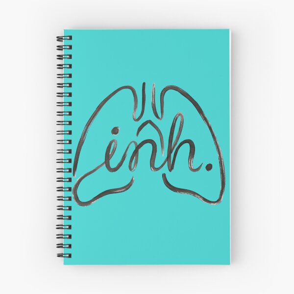 Item preview, Inhalo Link – Minimalist Lungs for Respiratory Therapists | Humorous Medical Respiratory Design designed and sold by CollectionsJEm.