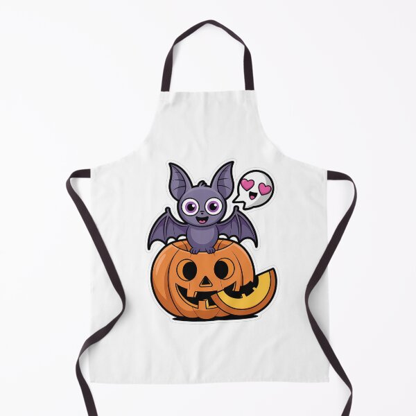 Item preview, Cute Halloween Bat & Pumpkin designed and sold by NiftyWrx.