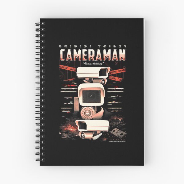 Item preview, Cameraman Skibidi Toilet Meme Graphic Poster Design designed and sold by aliciabbja.