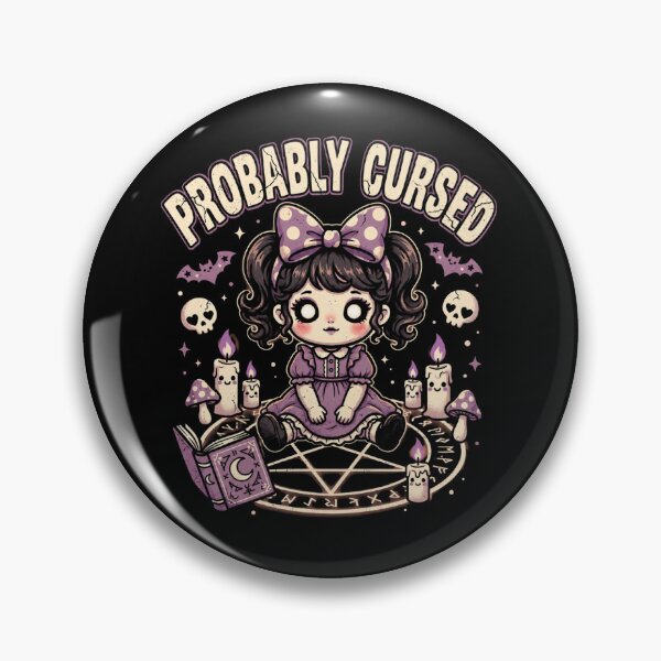 Item preview, Probably Cursed | Haunted Doll | Horror  designed and sold by SoundStyleShop.
