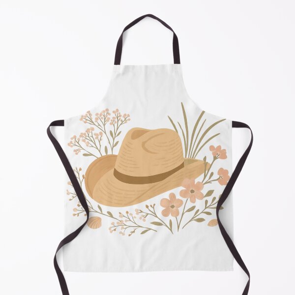 Item preview, Coastal Cowgirl Wildflower Hat – Watercolor Botanical Beach Western Art | Coastal Aesthetic Gift designed and sold by irfanshikh.