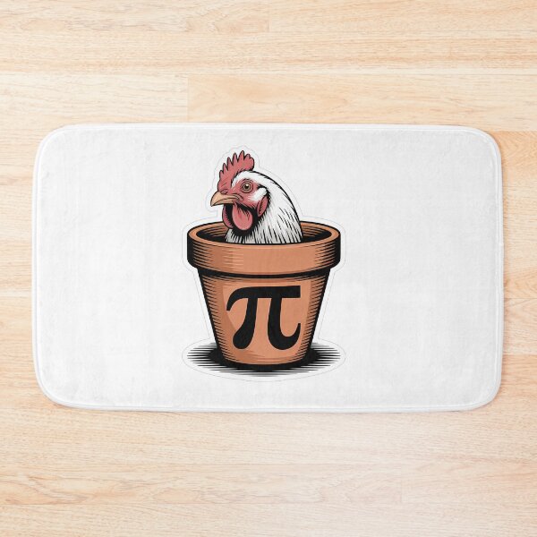 Item preview, Pi Chick in Terracotta designed and sold by NiftyWrx.