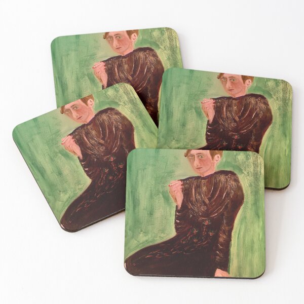 Item preview, Modernist portrait the secretary designed and sold by AtelierTim.