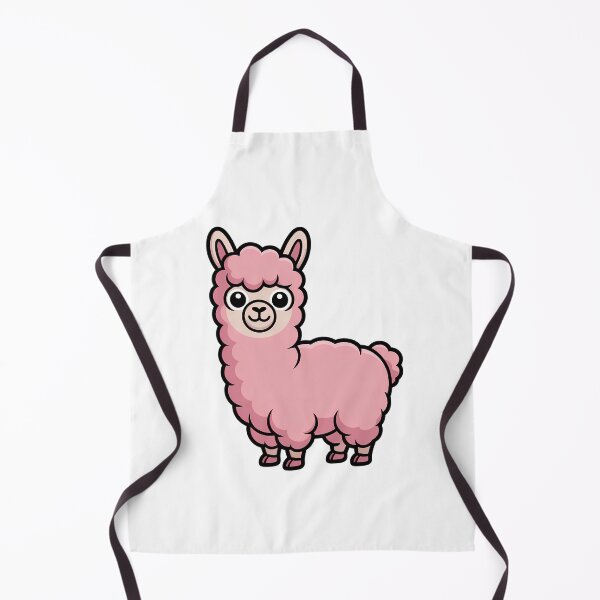 Item preview, Cute Pink Alpaca Cartoon designed and sold by NiftyWrx.