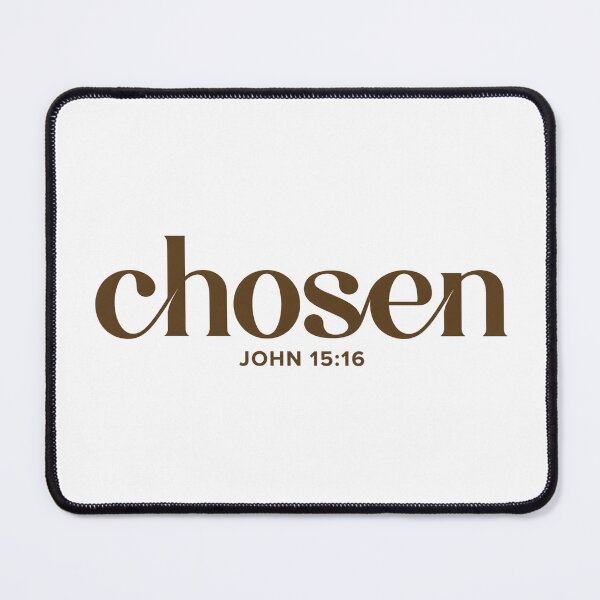 Item preview, Chosen John 15:16 Christian Minimal Tee — Faith Oversized Streetwear Shirt designed and sold by Raven Studios.