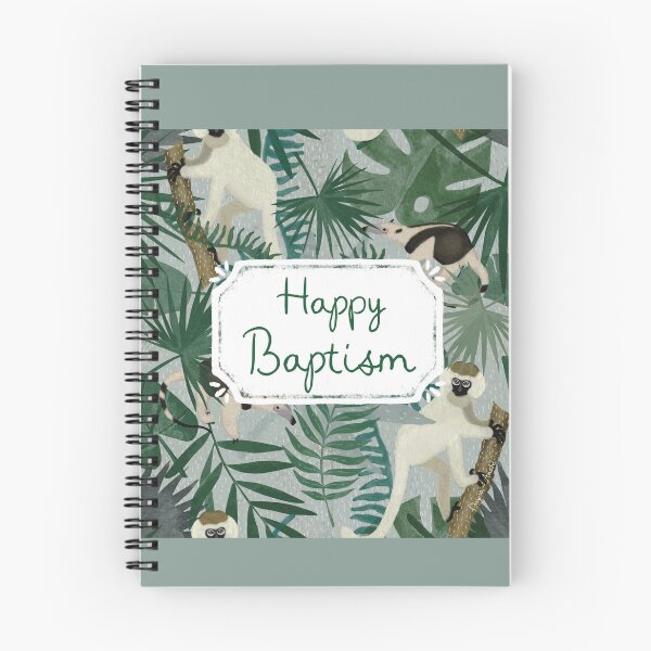 Item preview, Happy Baptism-Amazonia jungle  designed and sold by Nuevomundo Arte Designs by Anahí .
