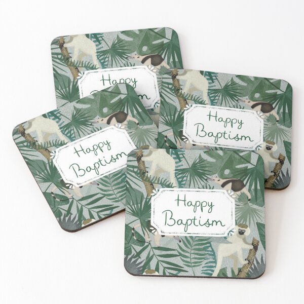 Item preview, Happy Baptism-Amazonia jungle  designed and sold by Nuevomundo Arte Designs by Anahí .
