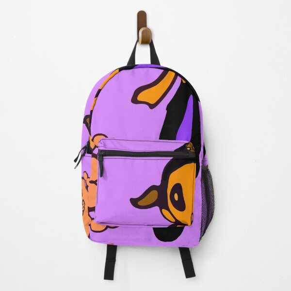 Item preview, Playful Orange Goat on Purple Canvas designed and sold by AirCrayons27.