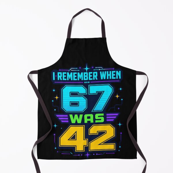 Item preview, I Remember When 67 Was 42 Retro Generation Humor Design designed and sold by TeeTimeTreasure.