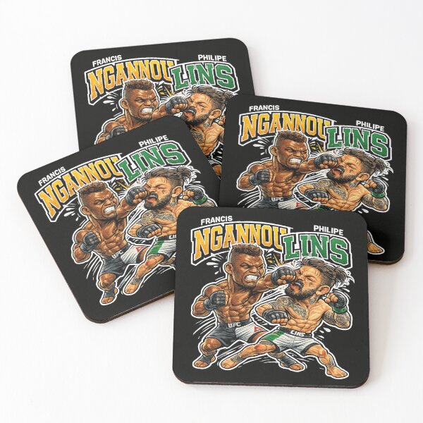 Item preview, Francis Ngannou Vs Philipe Lins The Knockout Protocol designed and sold by JeyVel.