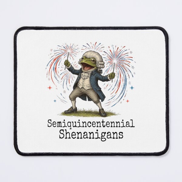 Item preview, Funny Frog Semiquincentennial shenanigans American 250th Anniversary designed and sold by Ortigzitoun.