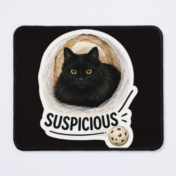 Item preview, Suspicious Void Cat Sticker designed and sold by lumar23.