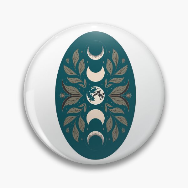 Item preview, Moon Phases & Botanical Magic designed and sold by NiftyWrx.