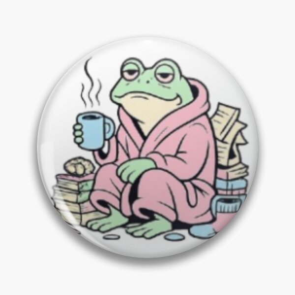 Item preview,  Too Tired To Function Frog designed and sold by sintam.