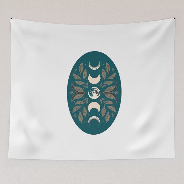 Item preview, Moon Phases & Botanical Magic designed and sold by NiftyWrx.