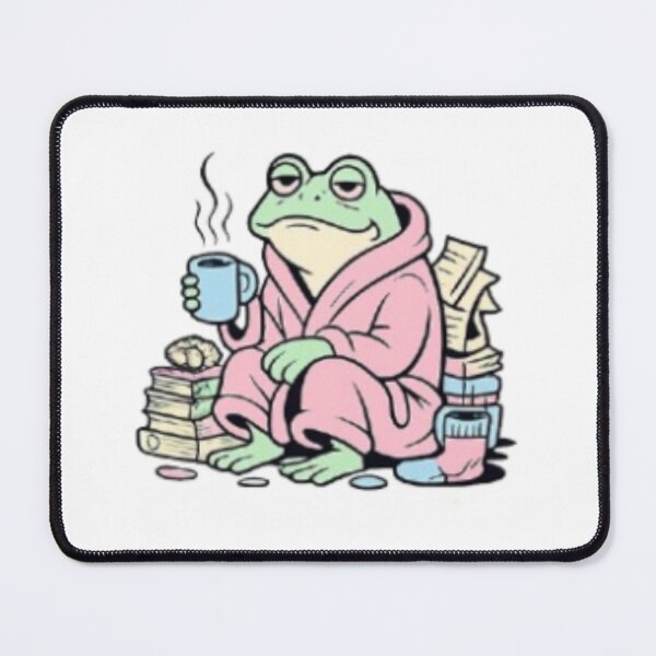 Item preview, Too Tired To Function Frog designed and sold by sintam.