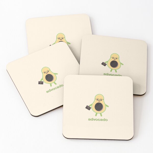 Item preview, Advocado Legal Pun Minimalist Law Art designed and sold by K Design Store.