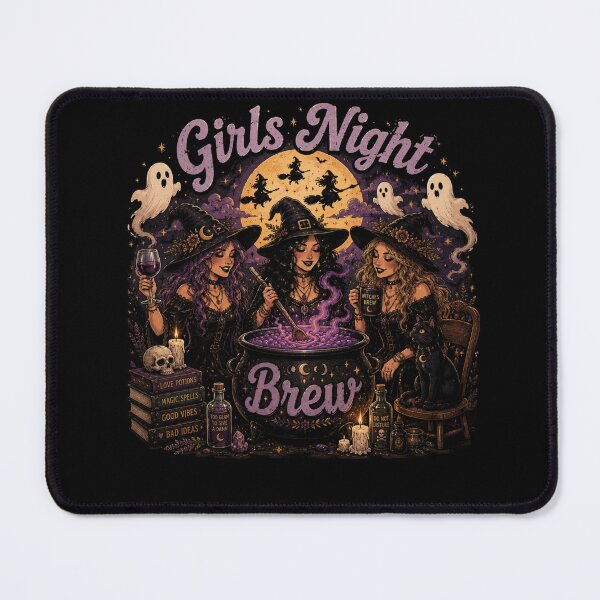 Item preview, Girls Night Brew Witchy Halloween Party Design designed and sold by MotylekAnia.