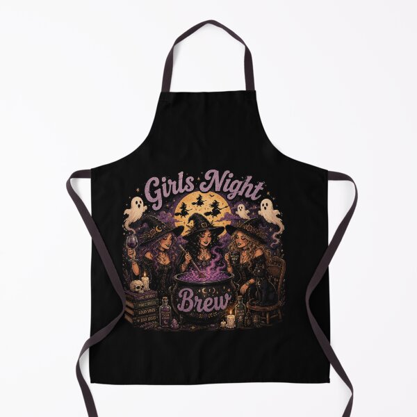 Item preview, Girls Night Brew Witchy Halloween Party Design designed and sold by MotylekAnia.