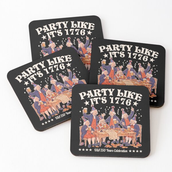 Item preview, Party Like Its 1776 Funny USA 4th July 250th Year designed and sold by Ortigzitoun.