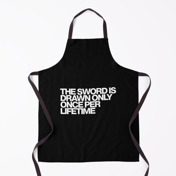 Item preview, The Sword Is Drawn Only Once Per Lifetime - Song of the Samurai Art designed and sold by dsxclothing.