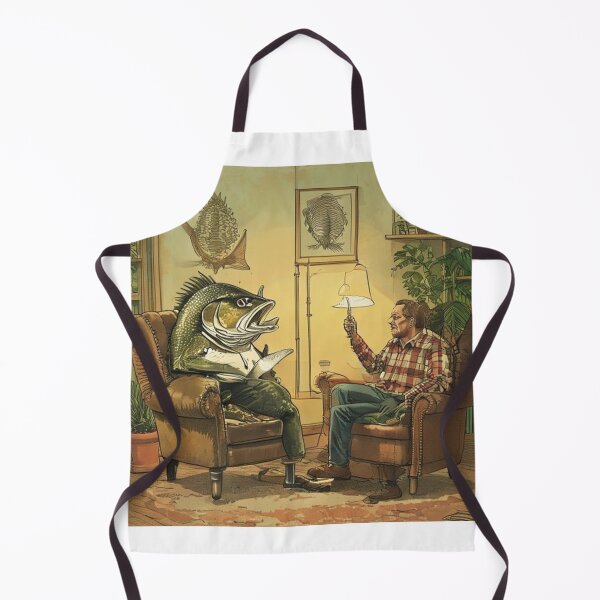 Item preview, Bass Therapy Session Funny Fishing Dad Gift designed and sold by FoxglovePress.
