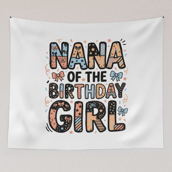 Item preview, Nana of The Birthday Girl Party Blue Dog Lover Matching Tee, Family Birthday Celebration Gift Graphic designed and sold by AsturShop.