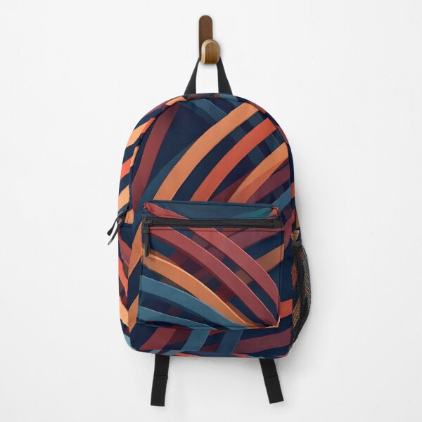 Item preview, Modern Abstract 3D Wavy Lines designed and sold by ShapeBow.