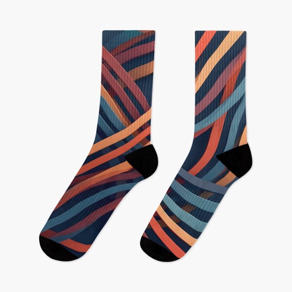 Item preview, Modern Abstract 3D Wavy Lines designed and sold by ShapeBow.
