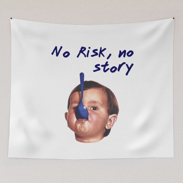 Item preview, No risk, no story designed and sold by sonopiacere.