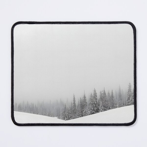 Item preview, Snowy Pine Forest Wall Art | Scandinavian Winter Landscape | Minimal Neutral Decor designed and sold by VeloraNature.