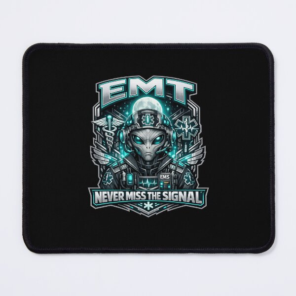 Item preview, Cool Cyberpunk Alien EMT Mascot Emergency Response Week Sci Fi EMS Streetwear Graphic designed and sold by ClinicalHubs.