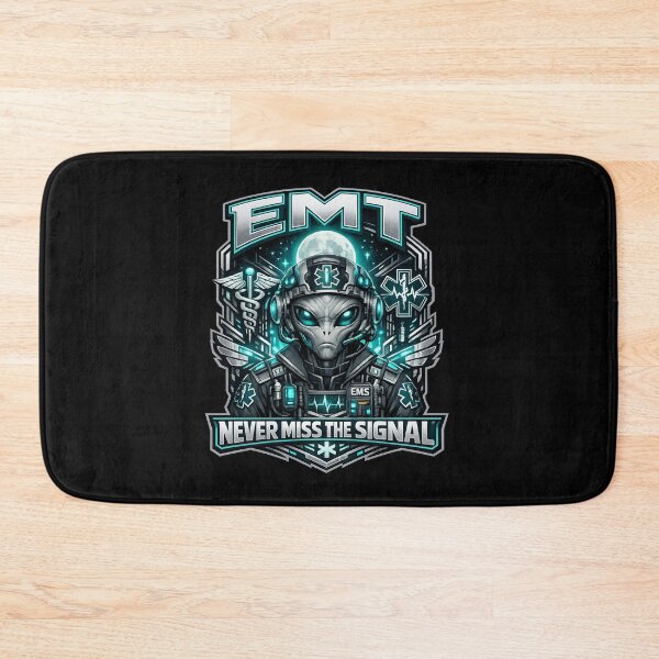 Item preview, Cool Cyberpunk Alien EMT Mascot Emergency Response Week Sci Fi EMS Streetwear Graphic designed and sold by ClinicalHubs.