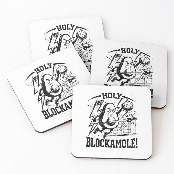 Item preview, Funny Avocado Volleyball Holy Blockamole Design,Cute Volleyball Player Gift, Pun Graphic Tee designed and sold by AsturShop.