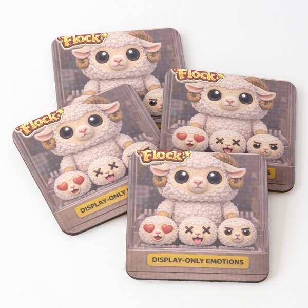 Item preview, Display-Only Emotions Sheep | Funko Flock Parody designed and sold by Thpoar.