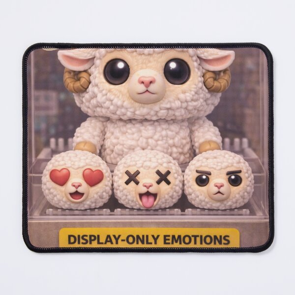 Item preview, Display-Only Emotions Sheep | Funko Flock Parody designed and sold by Thpoar.