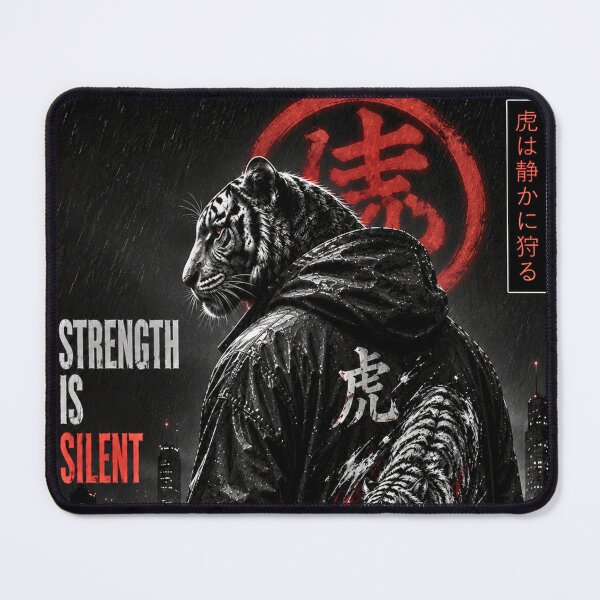 Item preview, Strength Is Silent designed and sold by Grim Static.