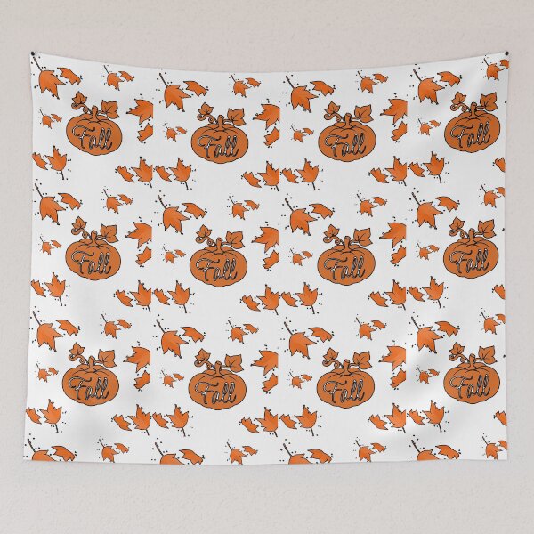 Item preview, Fall Pumpkin Autumn Leaves Seasonal Halloween Gift designed and sold by designcolossal.