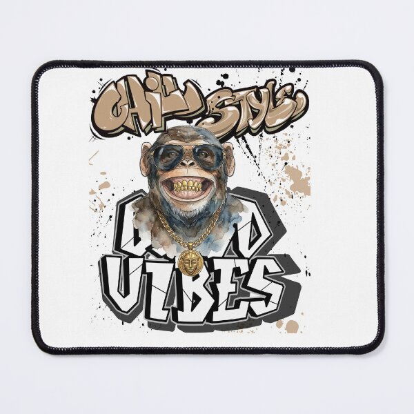 Item preview, Chill Vibes Style Monkey - Cool Hip Hop Graffiti Art designed and sold by thazinart.